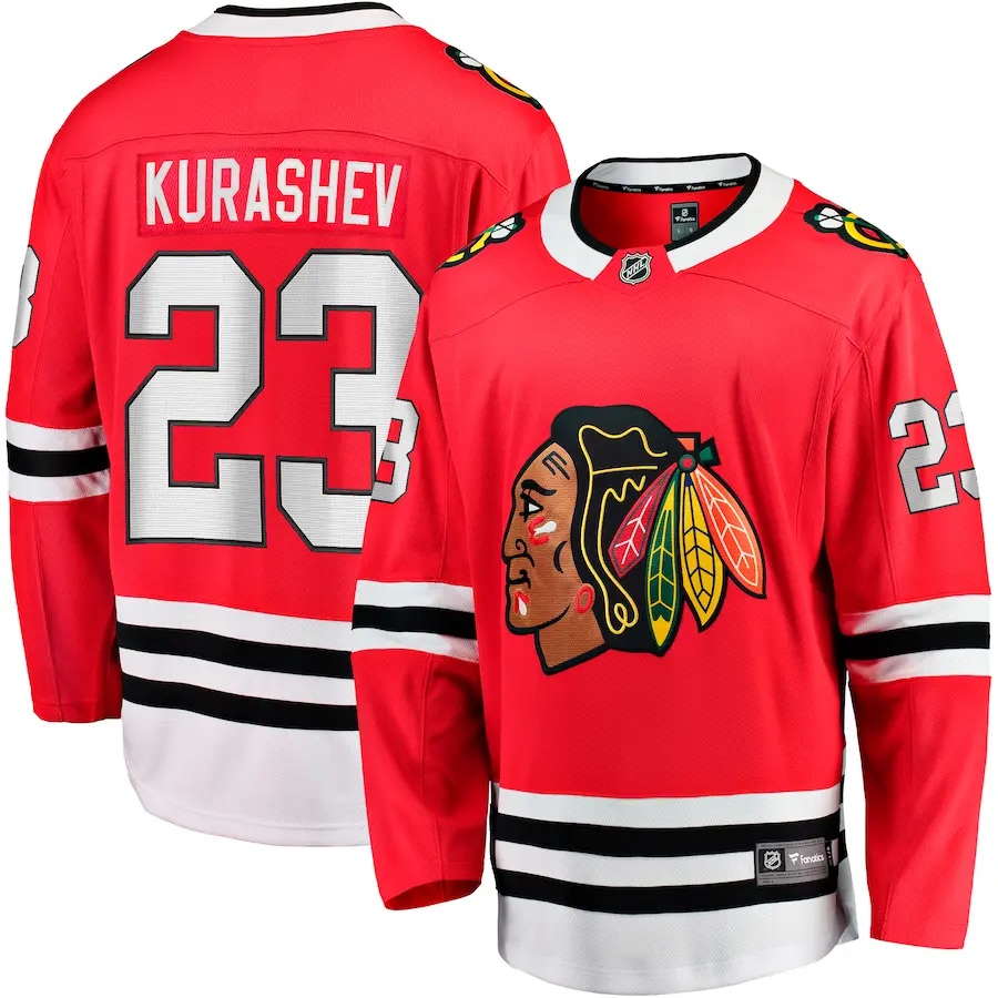 

Джерси Fanatics Branded Chicago Blackhawks, красный