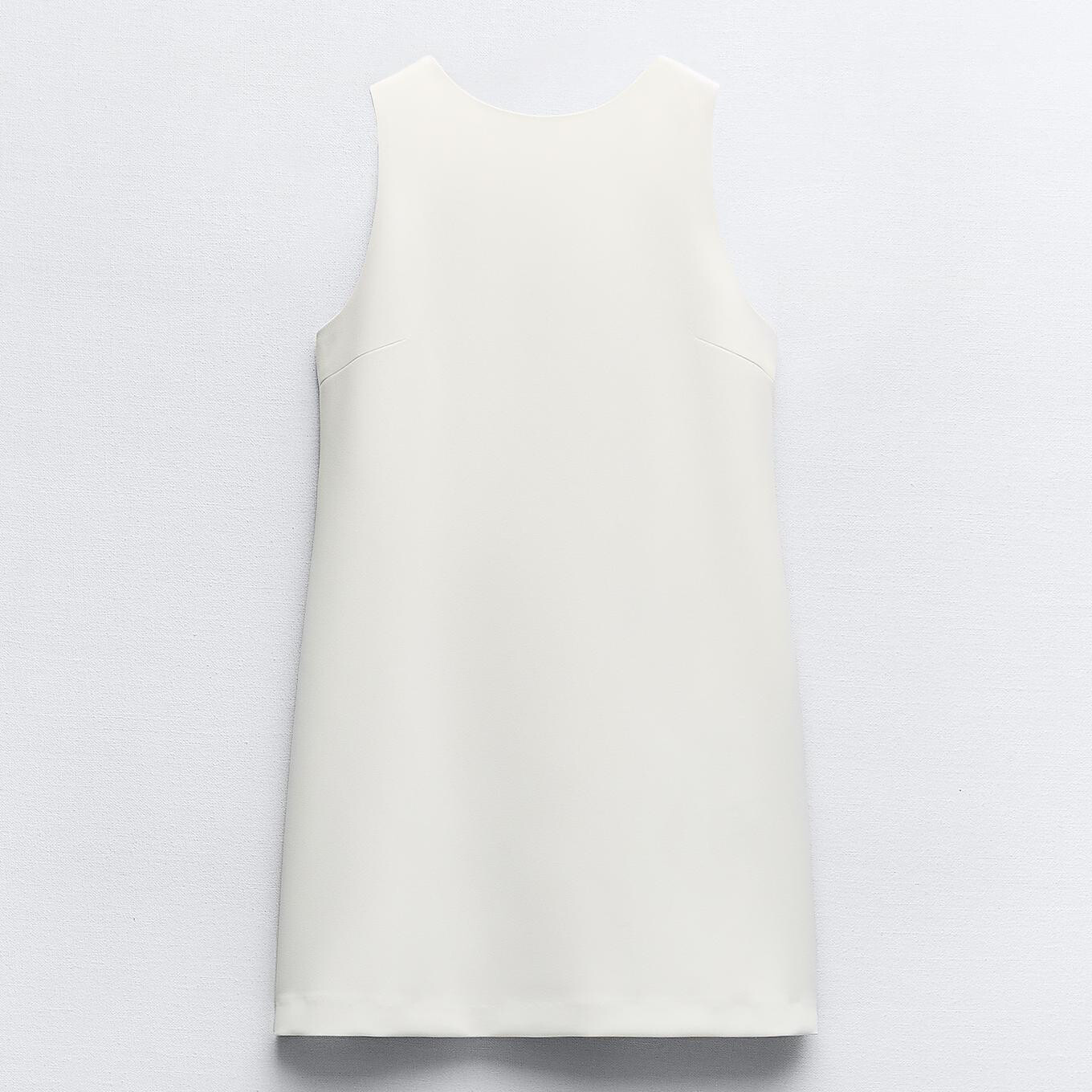 

Платье Zara Mini With Bows, экрю