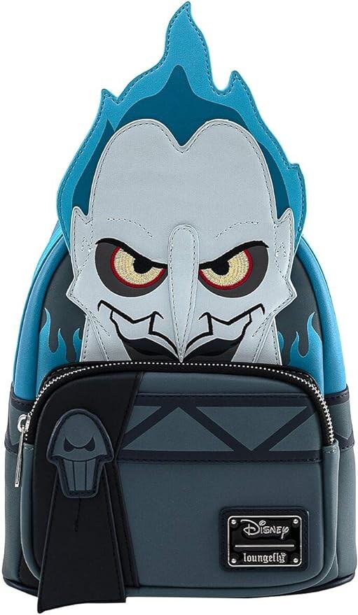 

Синий мини-рюкзак для косплея Loungefly X Disney Hades Villain