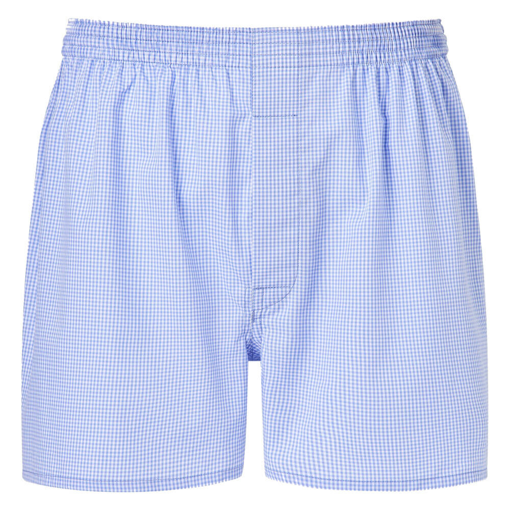 

Трусы-шорты Uniqlo Woven Checked, синий/белый