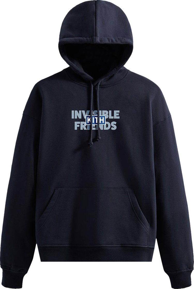 Худи Kith For Invisible Friends Hoodie 'Nocturnal', синий - фото