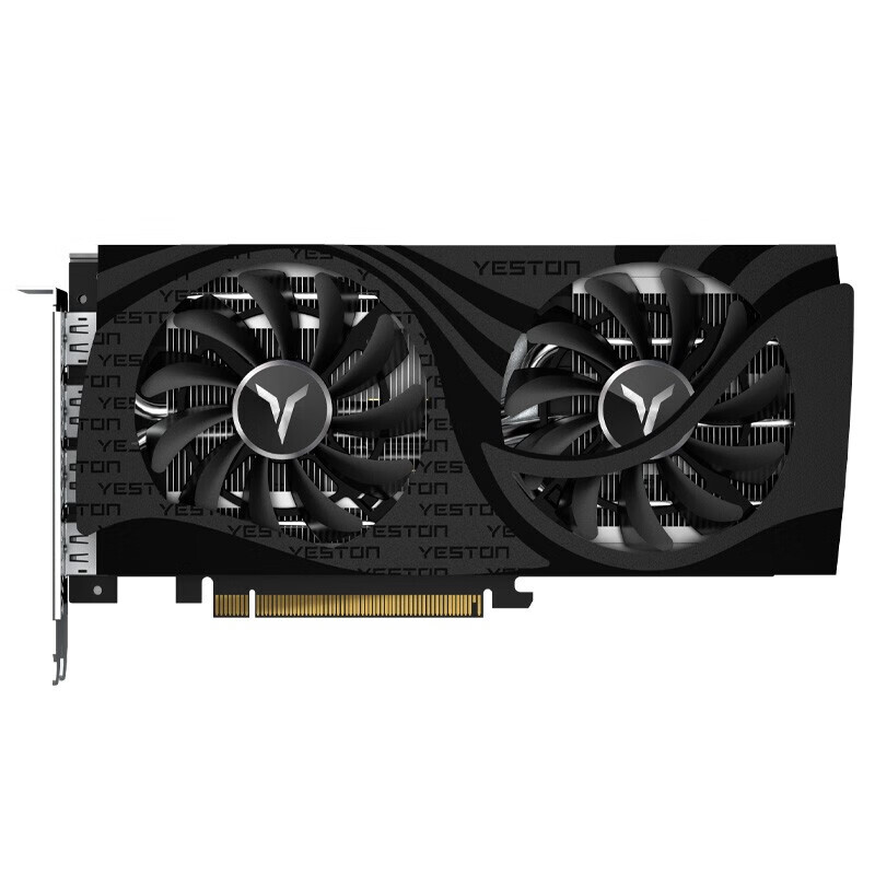 

Видеокарта Yeston Radeon RX 7600 Earth God 8ГБ, черный