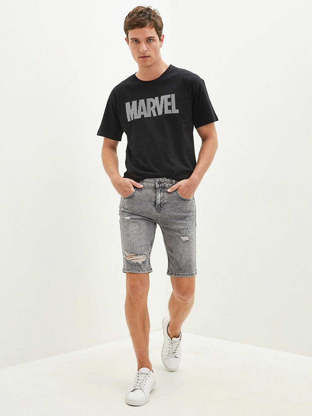 

Мужские джинсовые шорты скинни LCW Jeans