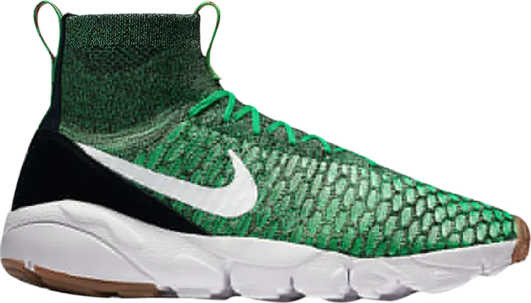 

Кроссовки Nike Footscape Magista Flyknit 'Poison Green', зеленый, Зеленый;серый
