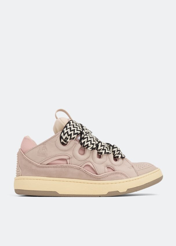 

Кроссовки LANVIN Curb sneakers, розовый