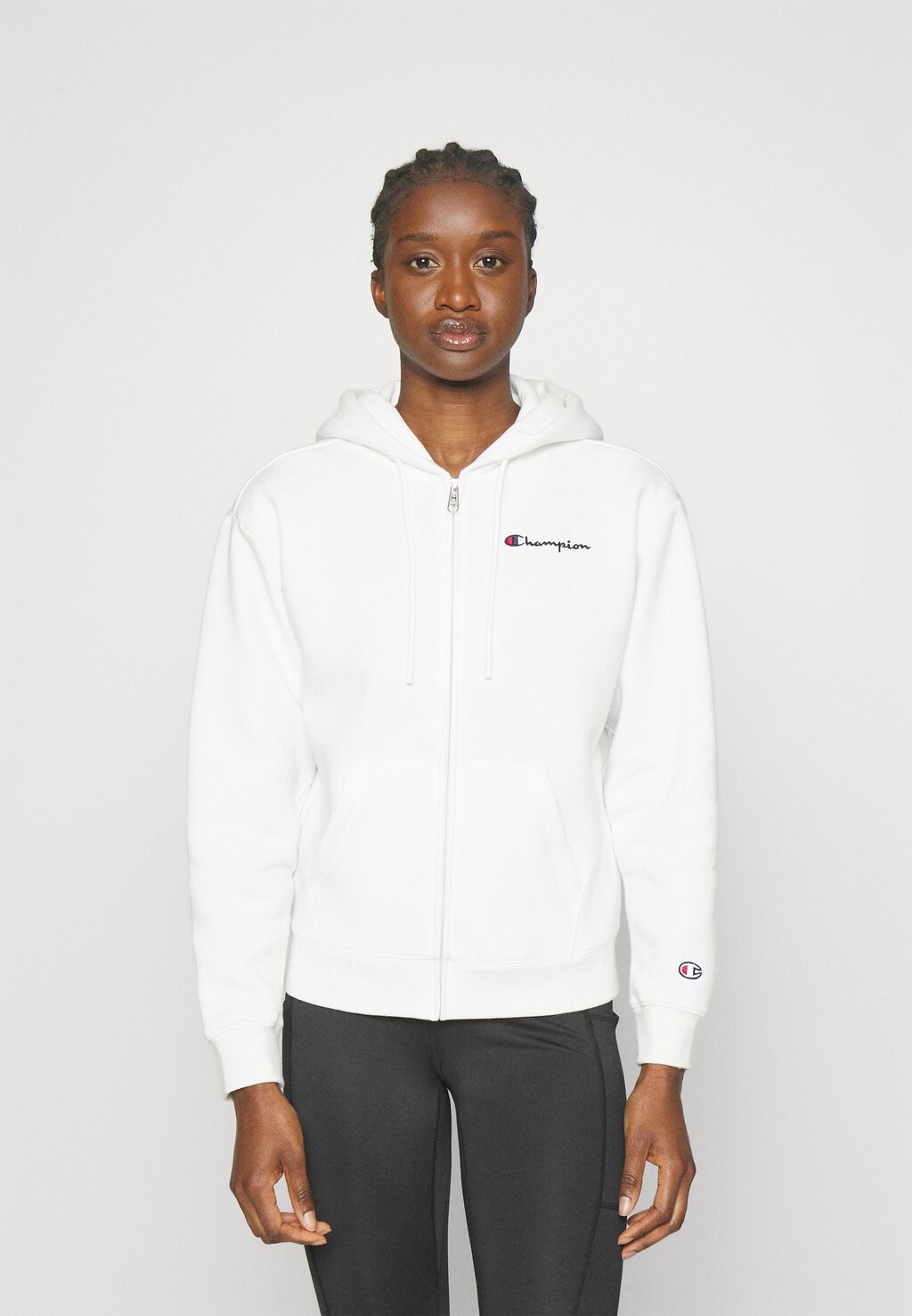 

Толстовка на молнии CLASSIC OVERSIZED HOODED FULL ZIP Champion, белый