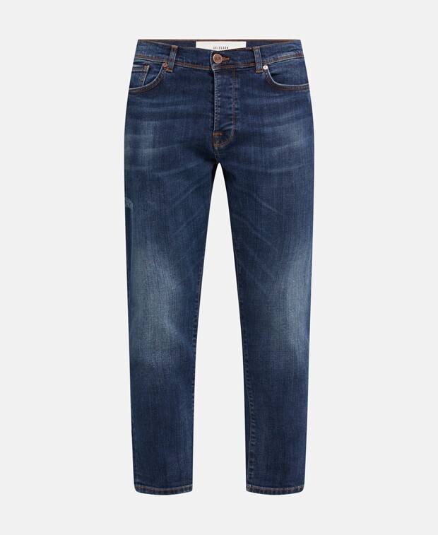 

Джинсы свободного кроя Goldgarn Denim, темно-синий