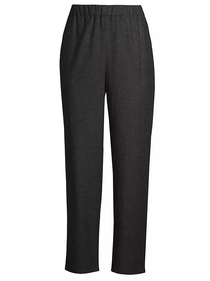 

Шерстяные брюки-галифе до щиколотки Eileen Fisher, цвет charcoal
