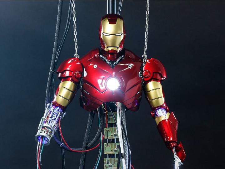 

Фигурка Iron Man DS003 Mark III (Construction Version) 1/6th Scale Collectible (Reissue) Hot Toys