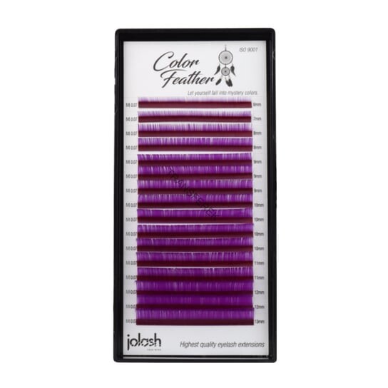 

Ресницы Color Violet Mistery M, 0,07 Микс Jolash