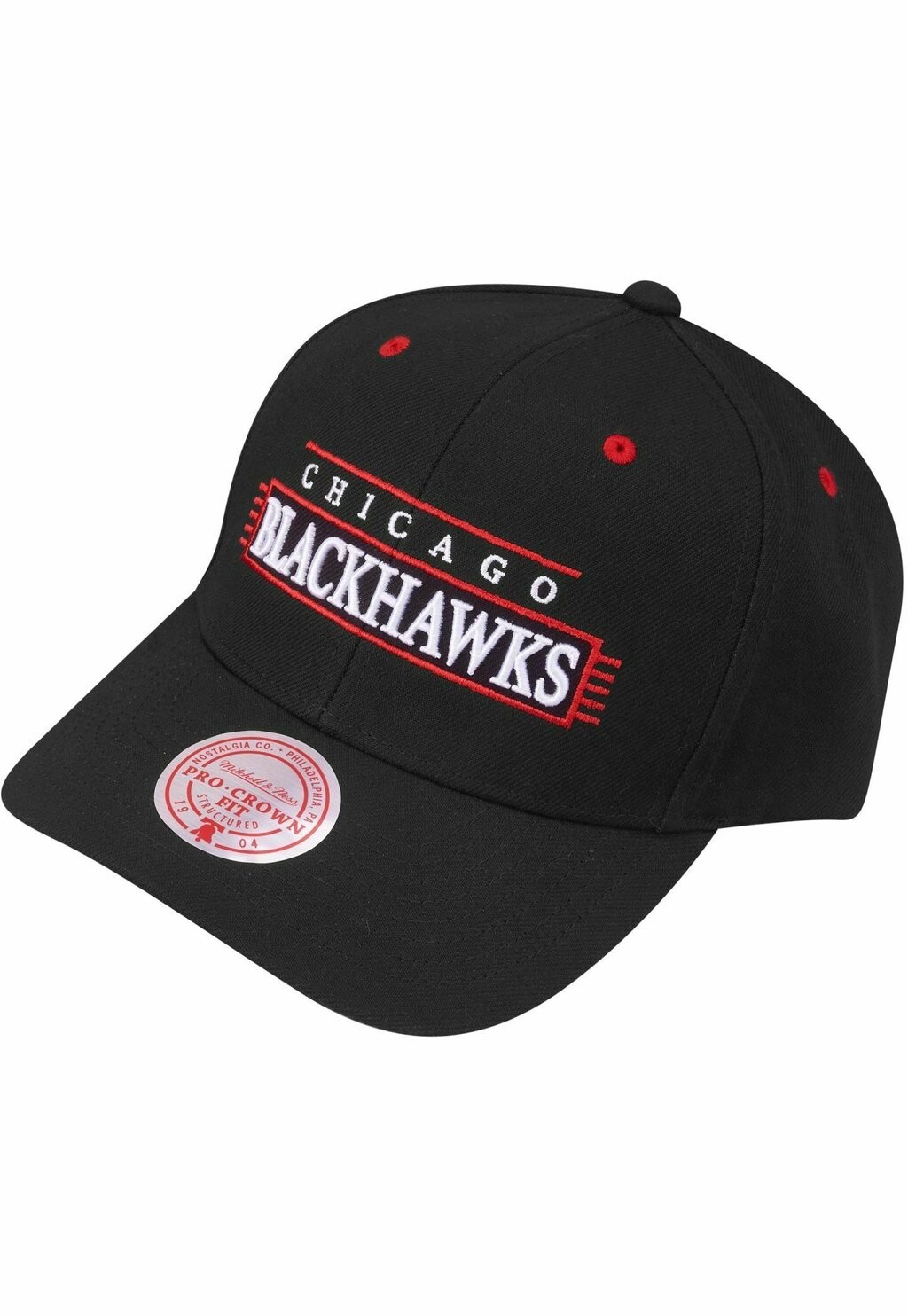 

Бейсболка LOFI PRO CHICAGO BLACKHAWKS Mitchell & Ness, цвет black