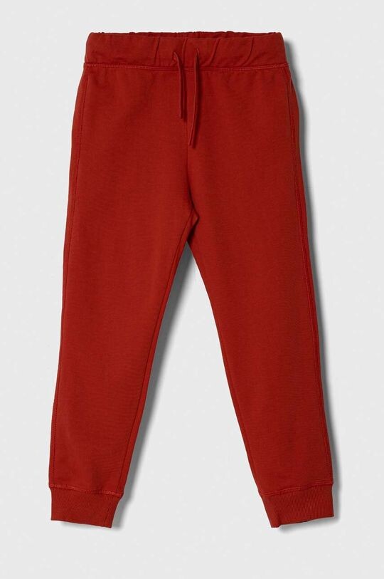 

United Colors of Benetton Детские хлопковые спортивные штаны, красный