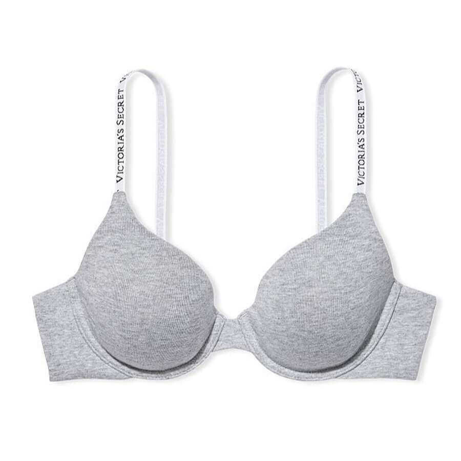 

Бюстгальтер Victoria's Secret T-Shirt Lightly Lined Full Coverage, серый