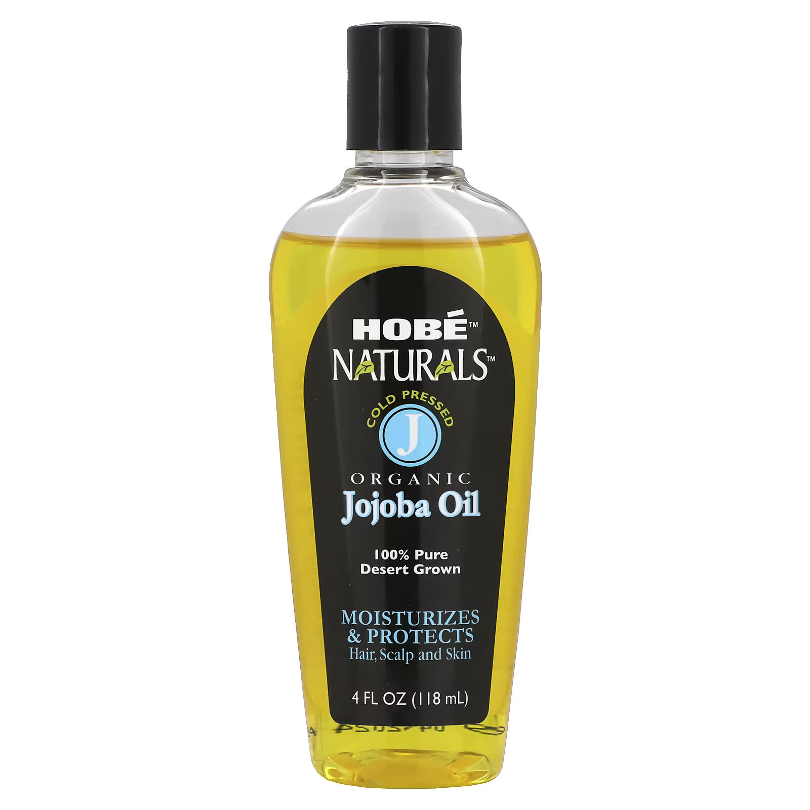 Hobe Labs, Naturals, органическое масло жожоба, 118 мл (4 жидких унции) hobe labs энергетический шампунь для лечения волос с жожоба и витамином b 5 118 мл