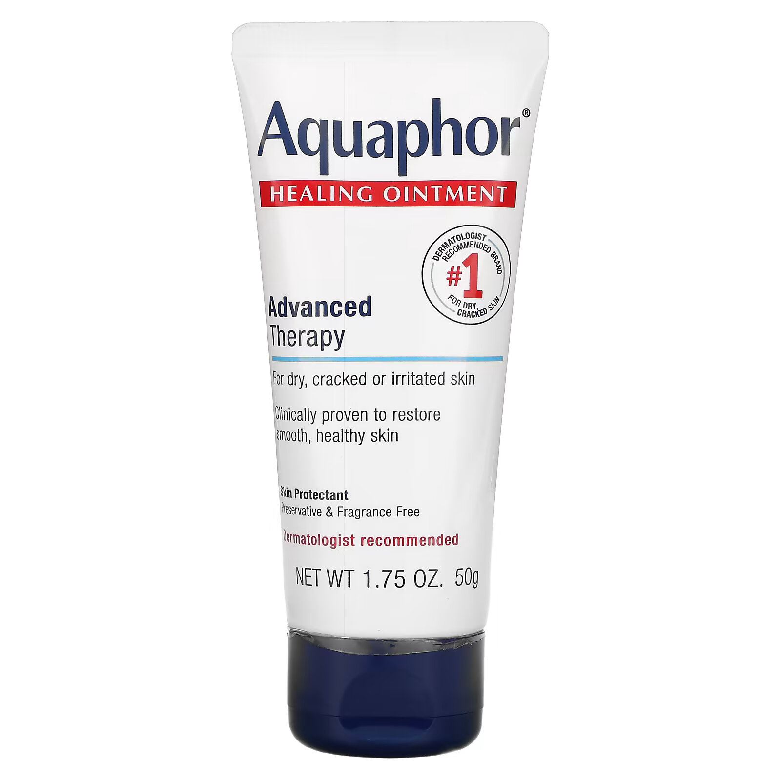 Aquaphor, Заживляющая мазь, защита для кожи, 50 г (1,75 унции) походная мазь заживляющая 50 г