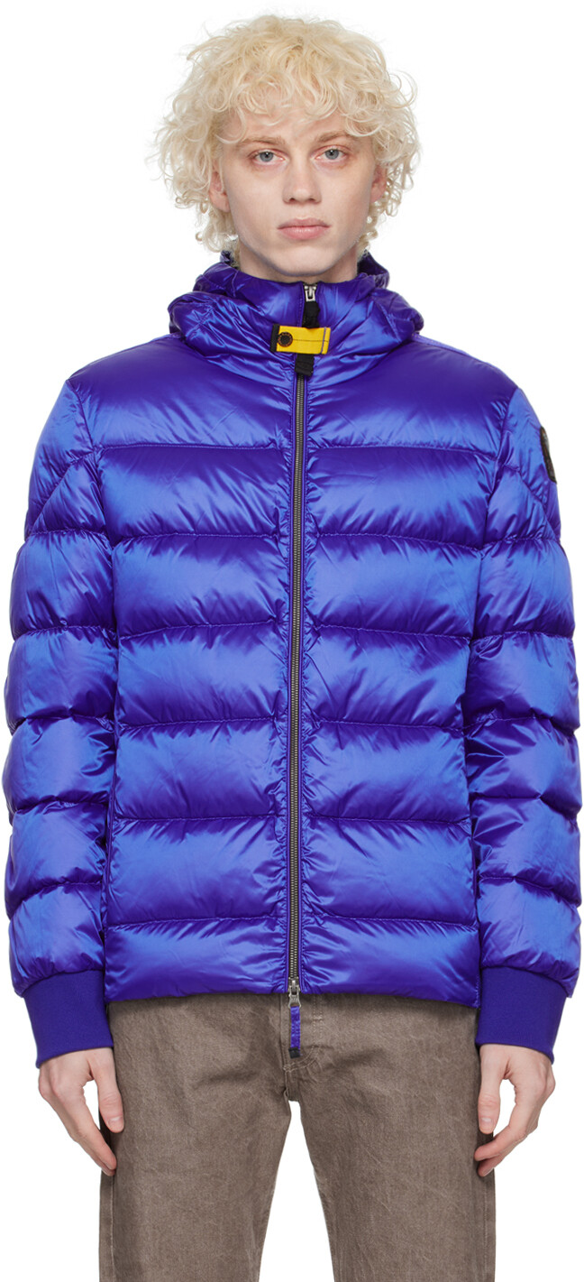 

Синий пуховик Pharrell Parajumpers
