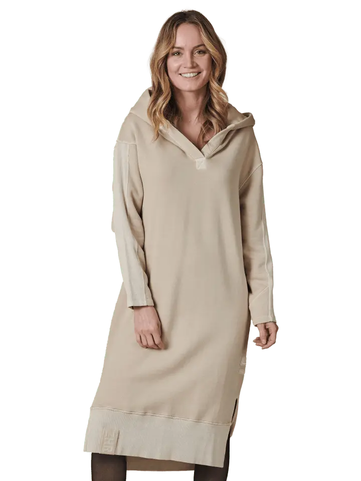 

Длинное платье ZHRILL Damen Sweat ZHSIRJA, бежевый