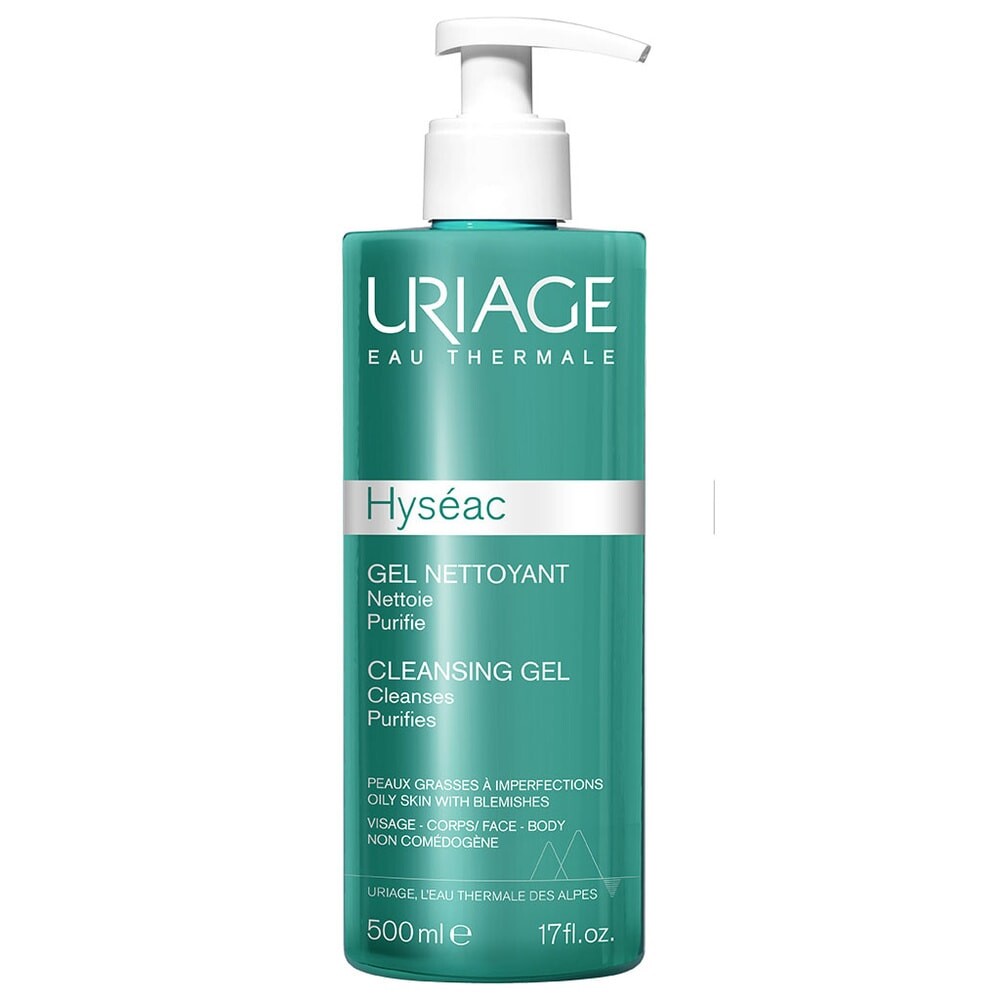 

URIAGE Hyseac Cleansing Gel очищающий гель для лица и тела 500мл