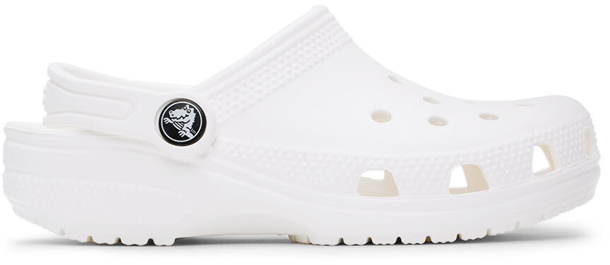 

Детские белые классические сабо Crocs