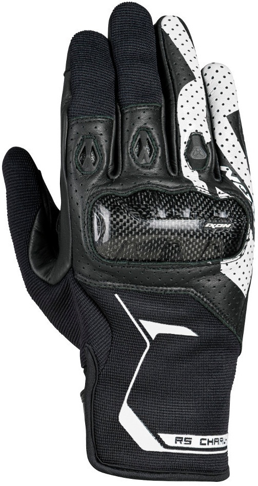 перчатки ixon rs shine 2 женские черно белые Перчатки Ixon RS Charly для мотоцикла, черно-белые
