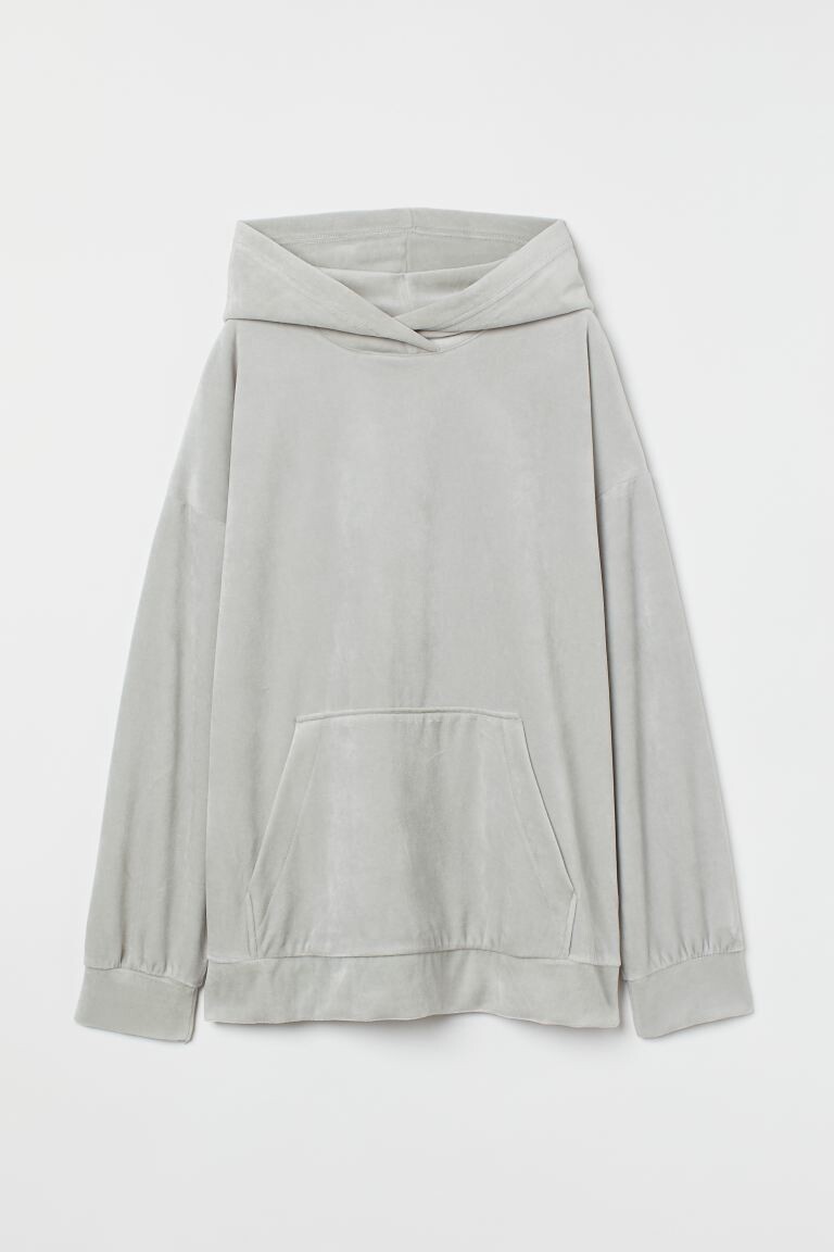 

Велюровая толстовка H&M, светло-бирюзовый