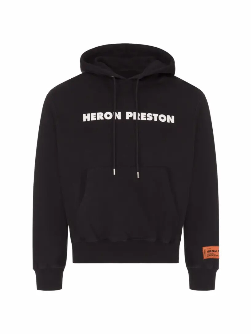 

Хлопковое худи с логотипом Heron Preston