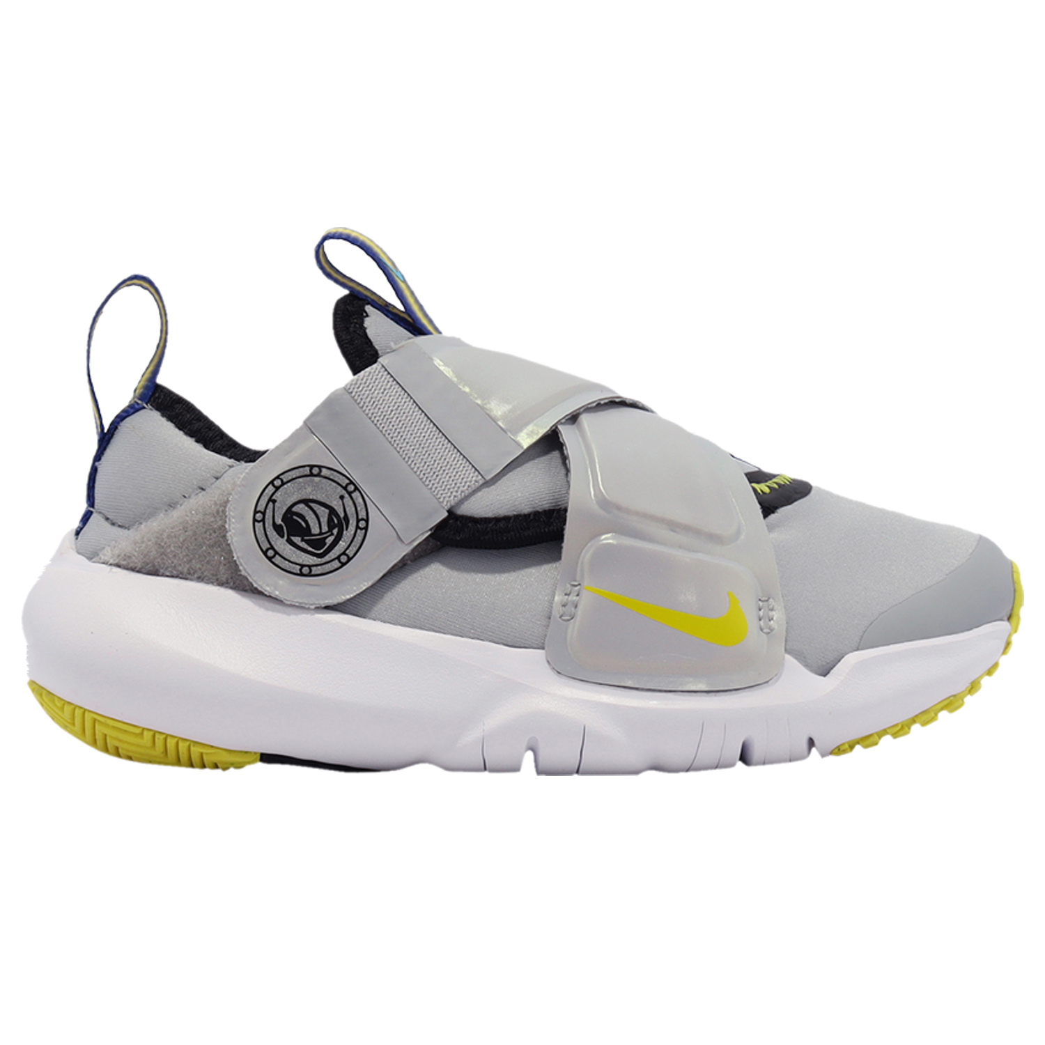 Кроссовки Nike Flex Advance SE PS 'Wolf Grey Opti Yellow', Серый