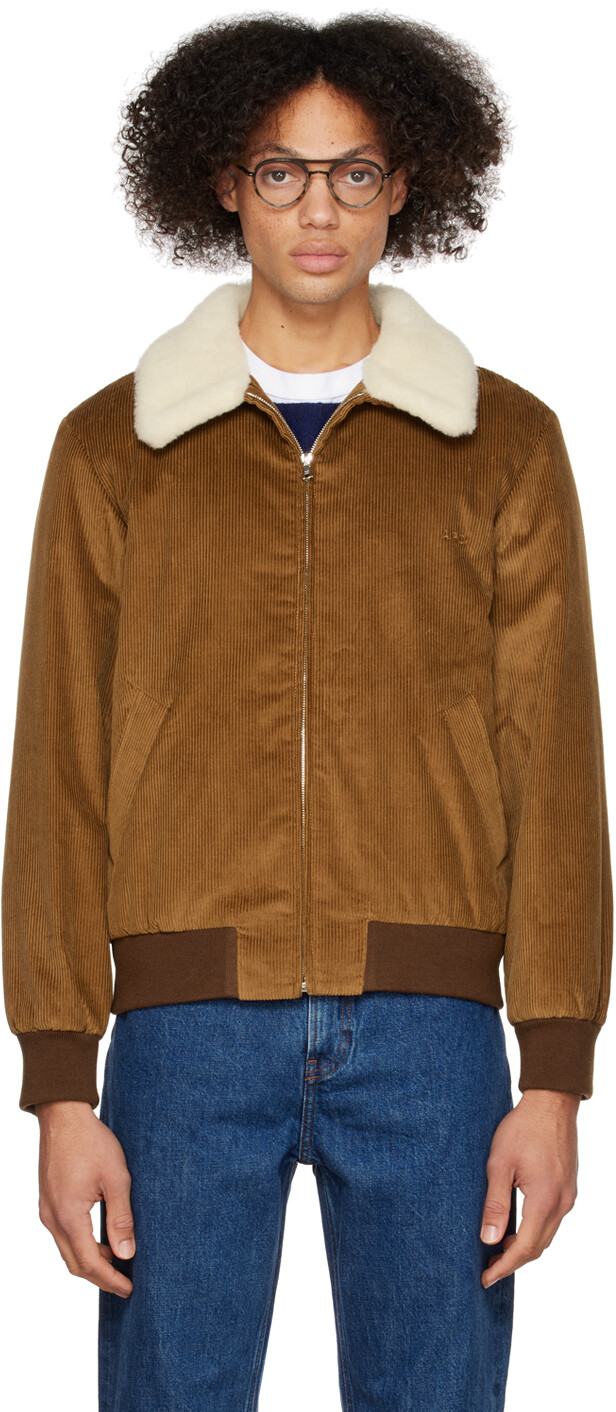 

Коричневая куртка New Gilles A.P.C.