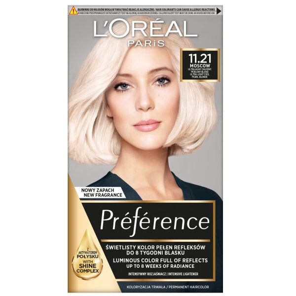 

L'Oreal Paris Краска для волос Preference 11.21 Москва