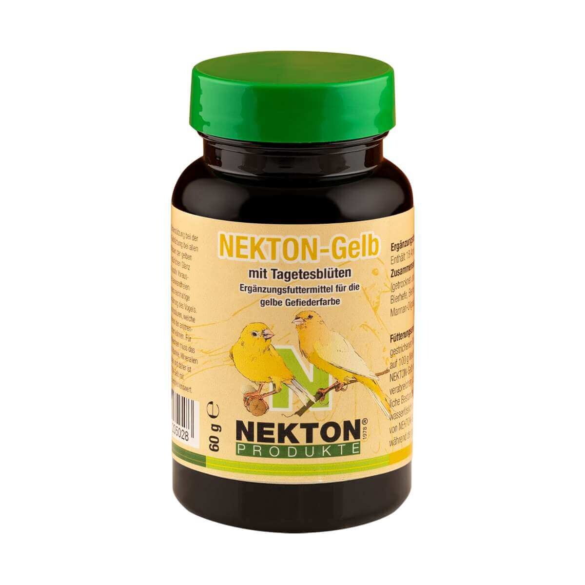 

Кормовая добавка для домашних птиц с оперением желтого цвета Nekton-Gelb, 60 г