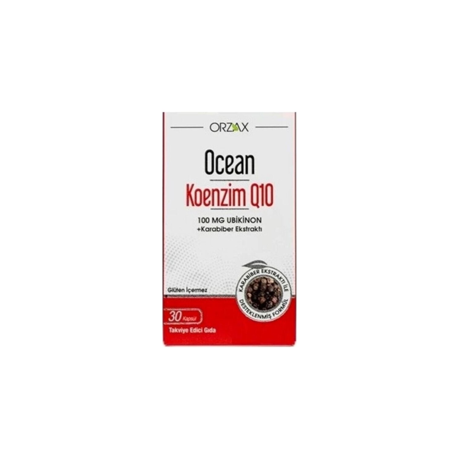Коэнзим Q10 Ocean 100 мг, 30 капсул dr mercola липосомальный коэнзим q10 100 мг 30 капсул