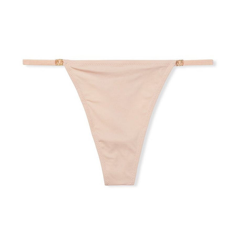 

Стринги Victoria's Secret Love Cloud Adjustable, бежевый