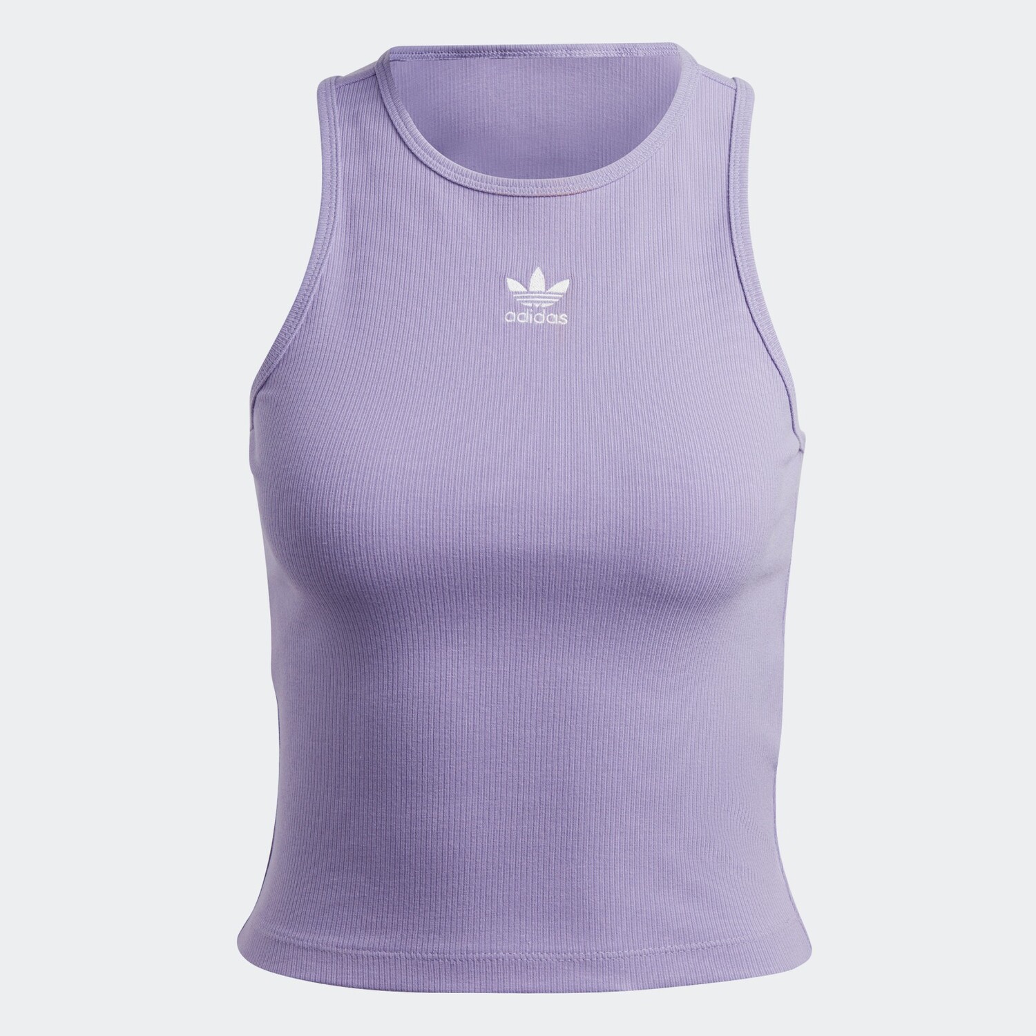 

Майка Adidas Adicolor Essentials Rib Originals, фиолетовый