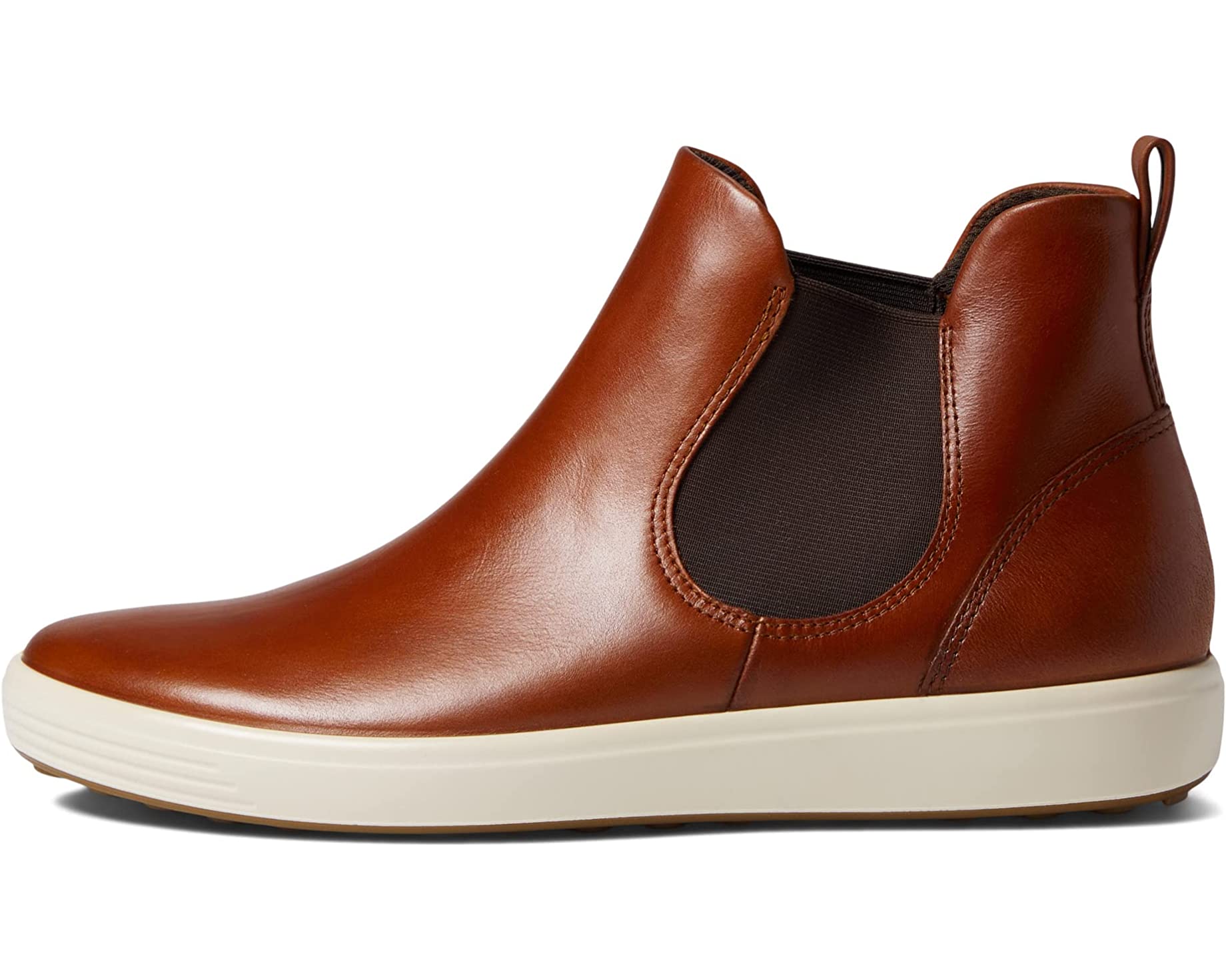 Ботинки Soft 7 Chelsea Boot ECCO, коньяк - фото