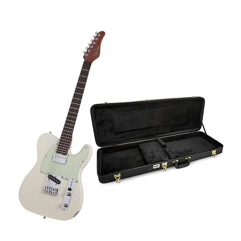 

Электрогитара Schecter Nick Johnston Signature PT в комплекте Atomic Snow с жестким футляром для переноски Schecter Nick Johnston Signature PT Electric Guitar (Atomic Snow) with Hard Case