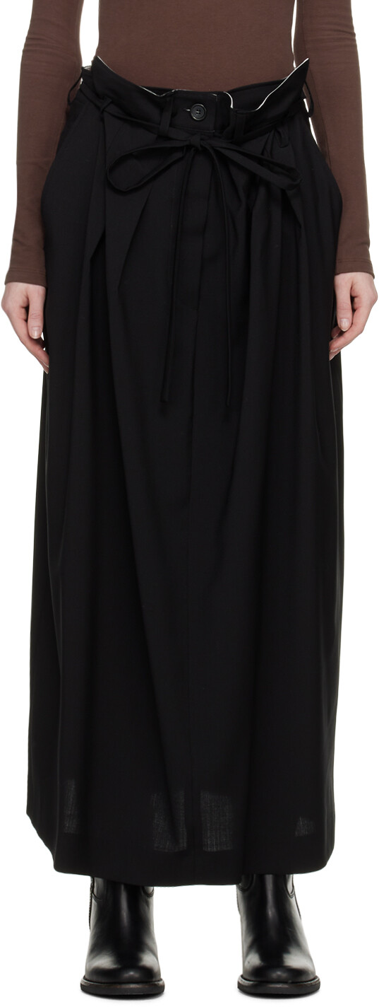 

Черная длинная юбка Yamato Sportmax