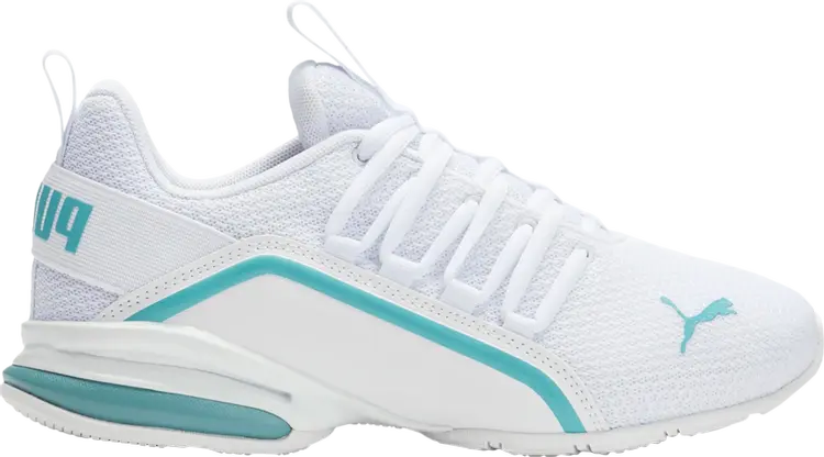 

Кроссовки Puma Wmns Axelion Metallic White Porcelain, белый
