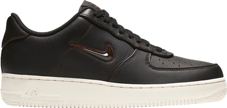 Кроссовки Nike Air Force 1 Jewel 'Home & Away Black', черный - фото