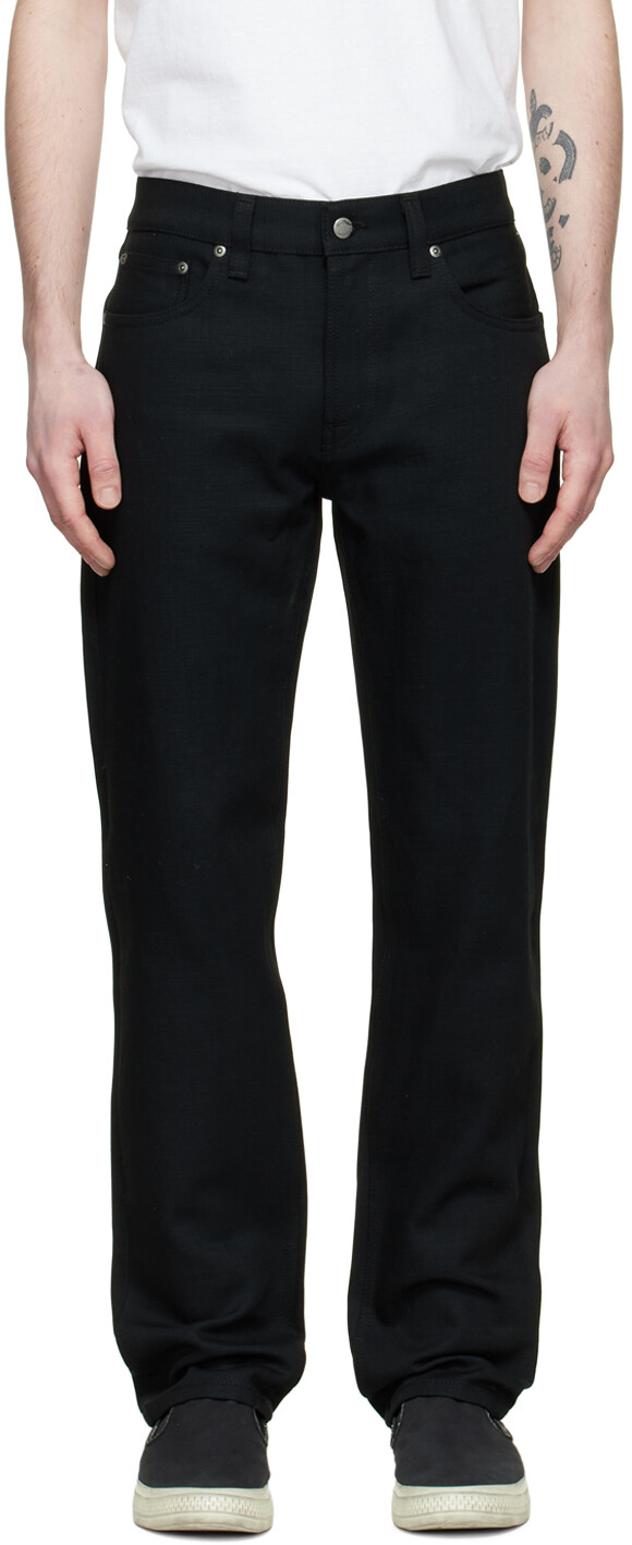 

Черные джинсы 'Gritty Jackson' Nudie Jeans