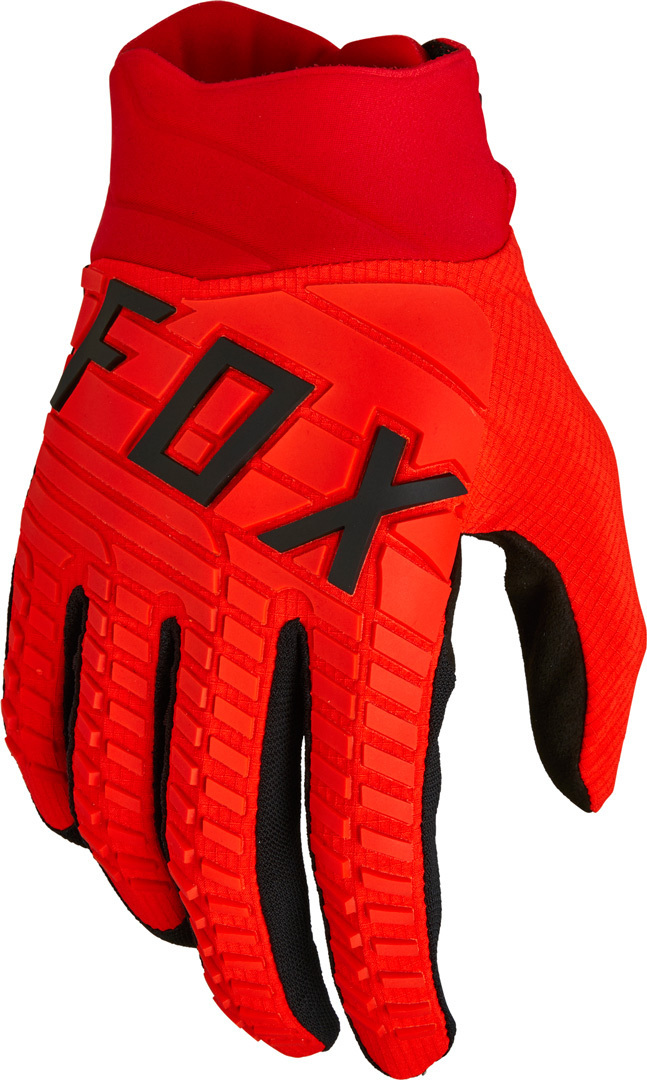 Перчатки FOX 360 для мотокросса, красный/черный перчатки для мма boybo wings цвет черный красный размер s 7743474