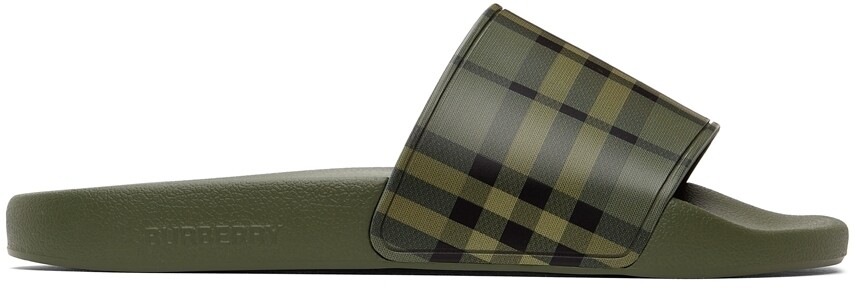 

Слайды для печати в зеленую клетку Burberry
