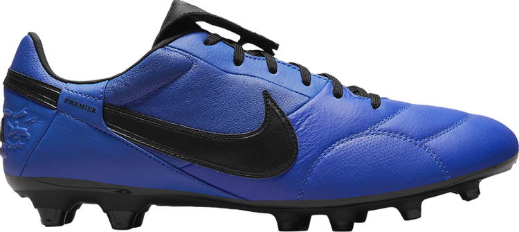 Бутсы Nike Premier 3 FG 'Hyper Royal Black', синий
