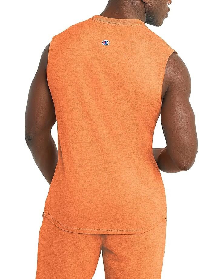 

Футболка Champion Classic Graphic Muscle Tee, цвет Laser Orange/Pe Heather