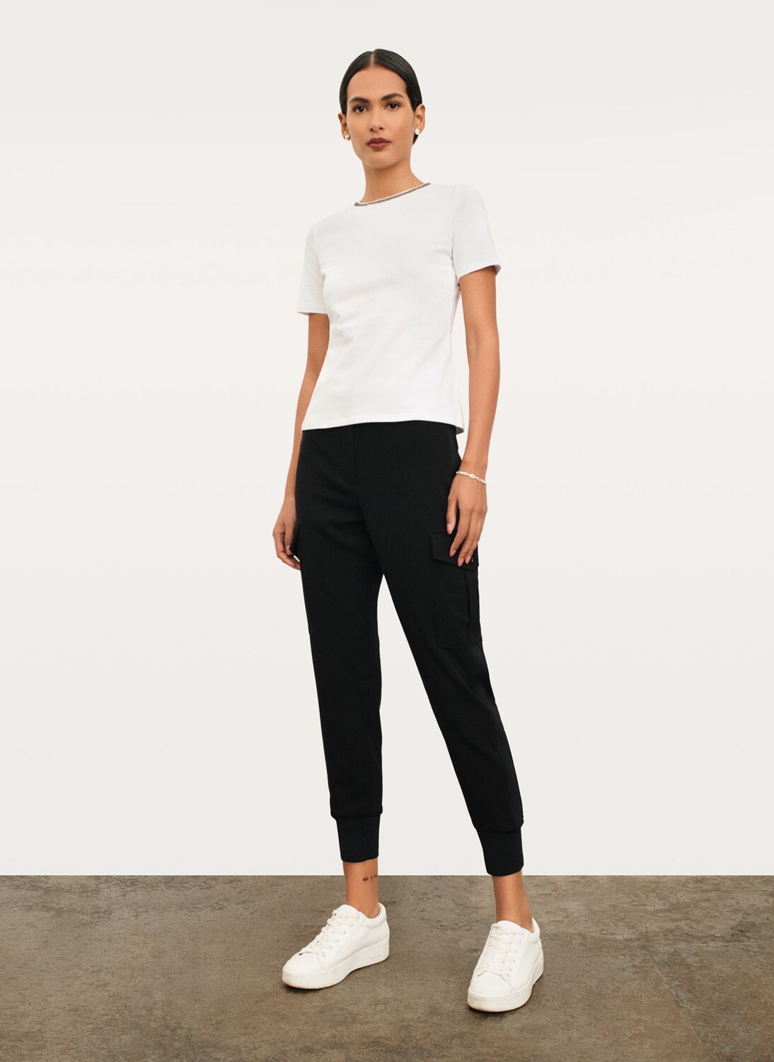 

Футболка с коротким рукавом Donna Karan, Черный