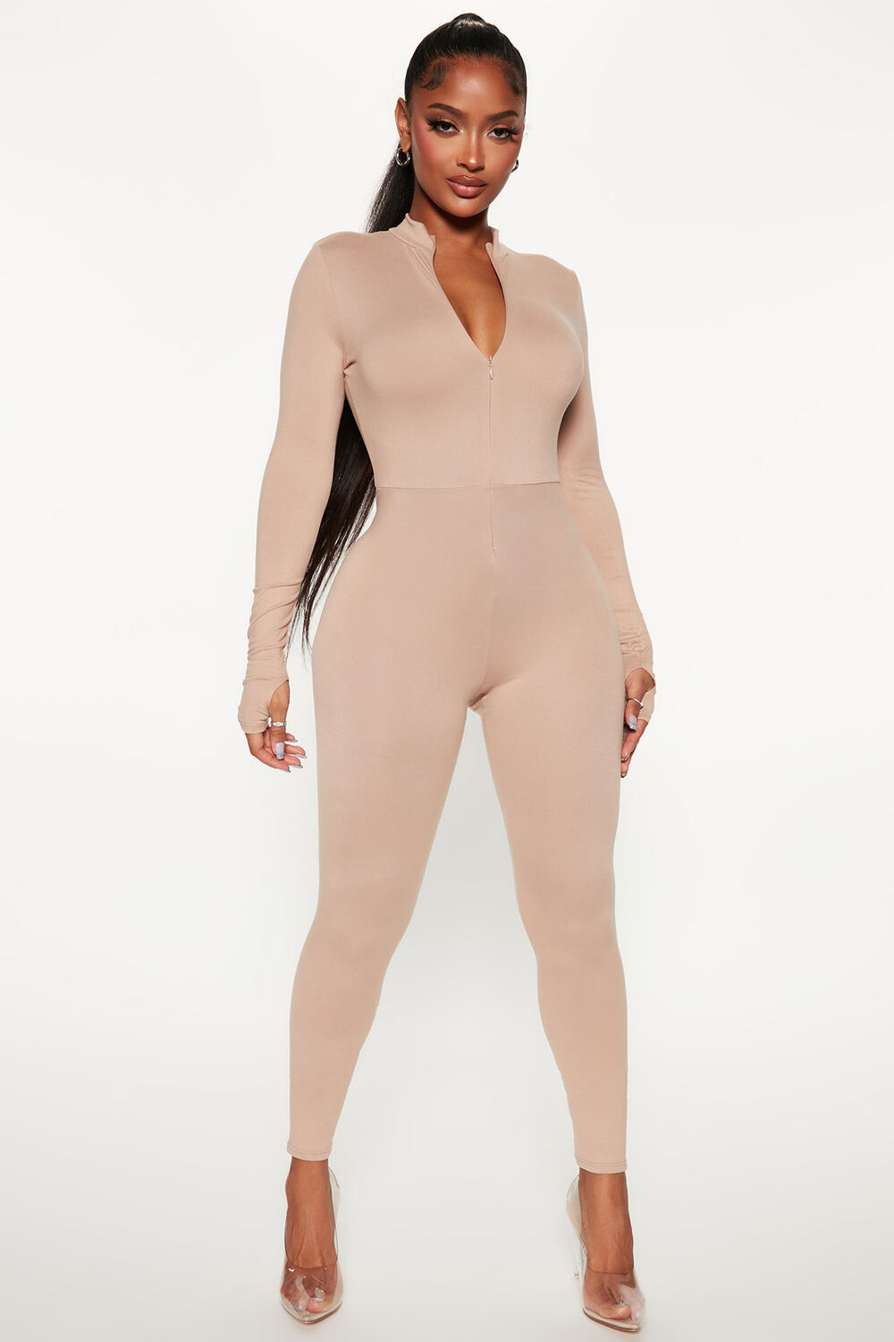 

Комбинезон Fashion Nova NJ9486N, мокко