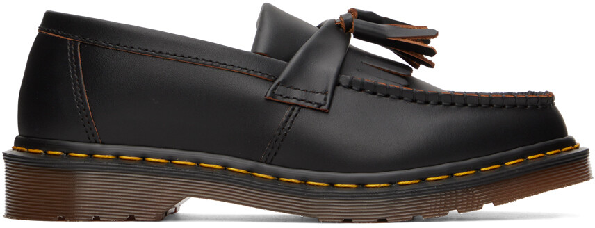 

Черные лоферы Adrian \Сделано в Англии\"" Dr. Martens