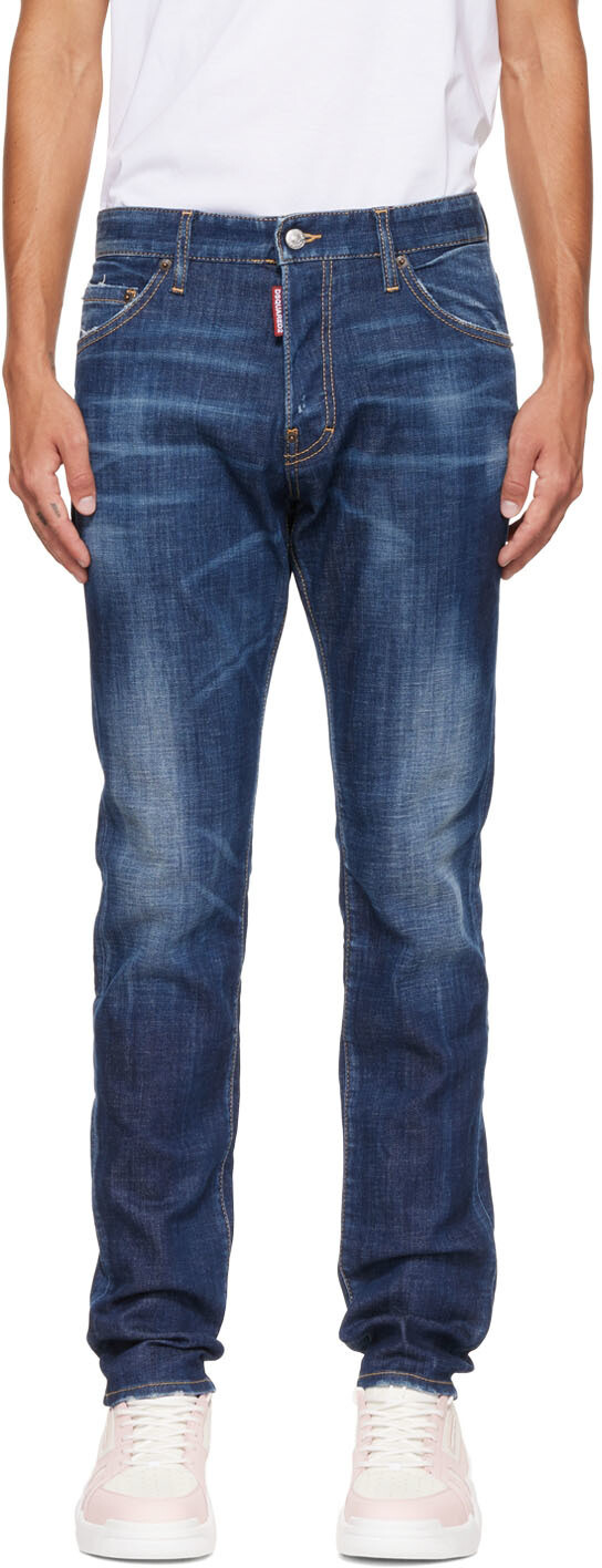 

Синие выцветшие джинсы Cool Guy Dsquared2