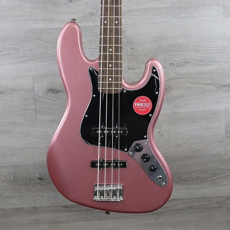 

Гитара Squier Affinity Jazz Bass с грифом Laurel Burgundy