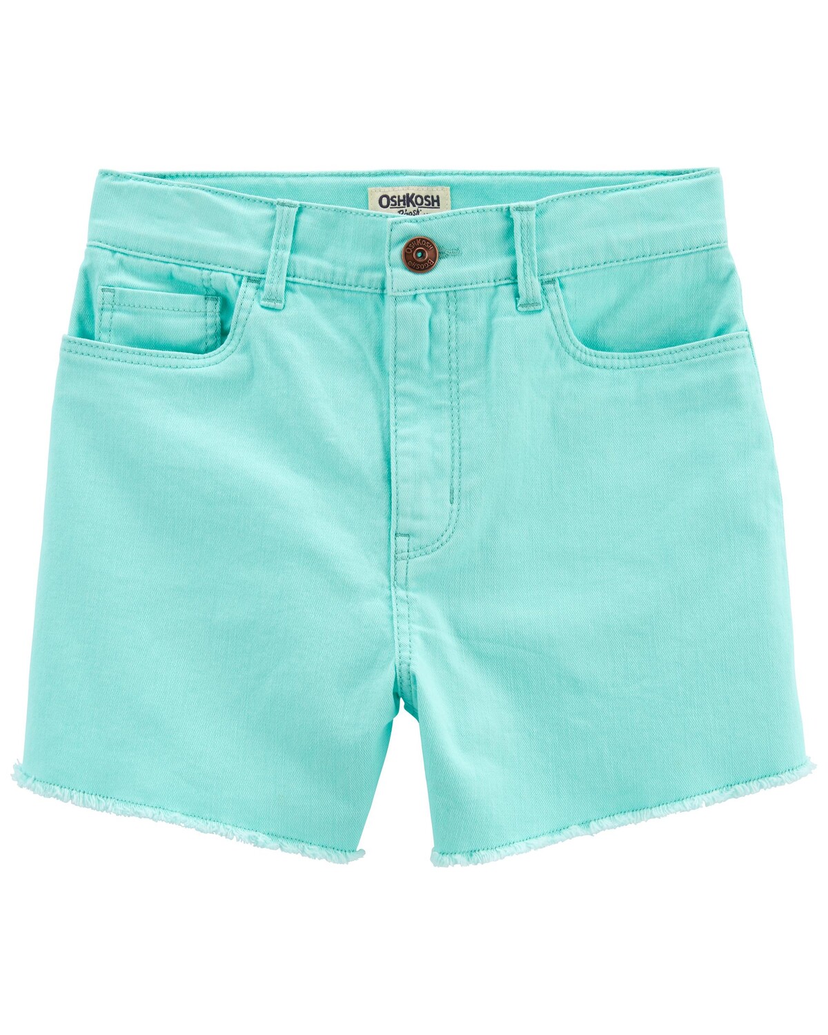 

Джинсовые шорты миди с высокой посадкой Kid Iconic: Neon Twill Remix Carter's