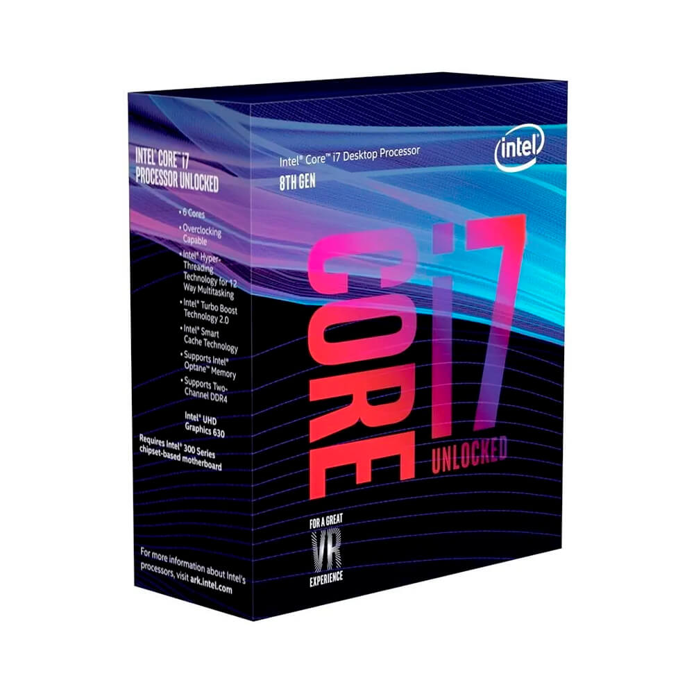 Процессор Intel Core i7 8700K BOX (без кулера) - фото